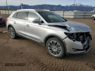 2016 Lincoln MKX Reserve with VIN 2LMTJ8LR8GBL88588, listed as a Copart auction lot 85733924 with 41,258 mi miles and Salvage Title. Bid and sale history available at carsss.com. Image 4.
