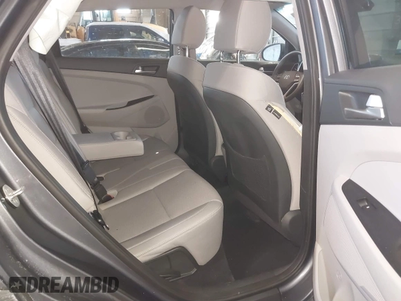 2019 Hyundai Tucson Ultimate with VIN KM8J3CAL0KU063161, listed as a IAAI auction lot 41606894 with 56,037 mi miles. Bid and sale history available at carsss.com. Image 8.