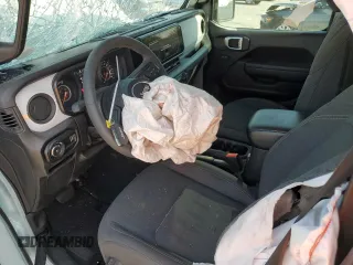 2024 Jeep Wrangler Sport S z VIN 1C4PJXAN9RW138743, wystawiony jako Copart lot #75490194 z przebiegiem 16 573 mil mil oraz Szkoda całkowita • Salvage title. Historia ofert i sprzedaży dostępna na DreamBid. Obrazek 8.