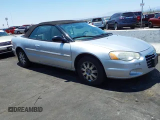 2004 Chrysler Sebring Limited with VIN 1C3EL65R94N150421, listed as a IAAI auction lot 42614705 with 75,610 mi miles and . Bid and sale history available at DreamBid. Image 1.