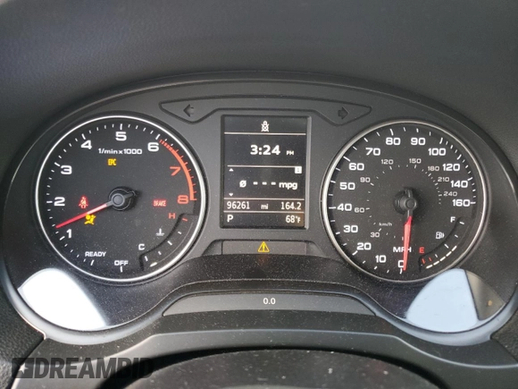 2016 Audi A3 1.8T Premium with VIN WAUA7GFF2G1007618, listed as a Copart auction lot 51999245 with 96,261 mi miles and Salvage Title. Bid and sale history available at carsss.com. Image 9.