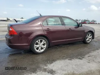 2012 Ford Fusion SE with VIN 3FAHP0HA3CR400074, listed as a Copart auction lot 59180065 with 168,416 mi miles and Salvage title. Bid and sale history available at DreamBid. Image 3.
