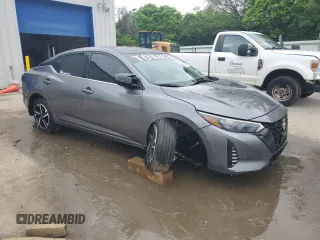 2024 Nissan Sentra SV с VIN 3N1AB8CV5RY317556, выставлен на аукционе Copart как лот 60233595 с пробегом 2 203 миль миль и Списание • Salvage title. История ставок и продаж доступна на DreamBid. Изображение 4.