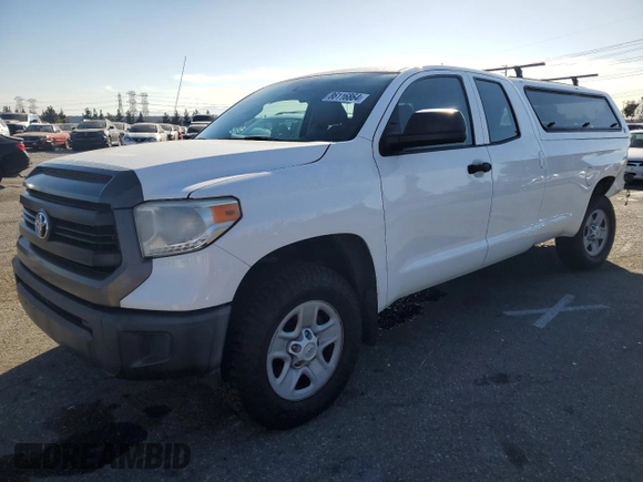 2016 Toyota Tundra 2WD Truck SR with VIN 5TFTY5F13GX009358, listed as a Copart auction lot 86116864 with 129,180 mi miles and Salvage Title. Bid and sale history available at carsss.com. Image 1.