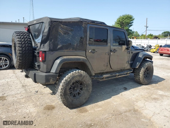 2017 Jeep Wrangler Unlimited Rubicon with VIN 1C4BJWFG5HL513848, listed as a Copart auction lot 68212524 with 0 mi miles and Salvage Title. Bid and sale history available at carsss.com. Image 3.
