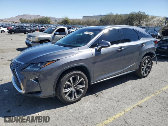 2018 Lexus RX with VIN 2T2ZZMCA9JC116728, listed as a Copart auction lot 49456445 with 60,338 mi miles and Salvage Title. Bid and sale history available at carsss.com. Image 1.