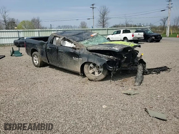 2018 Ram 1500 Express with VIN 1C6RR7FT3JS200553, listed as a Copart auction lot 54662535 with 103,370 mi miles and Salvage title. Bid and sale history available at DreamBid. Image 14.