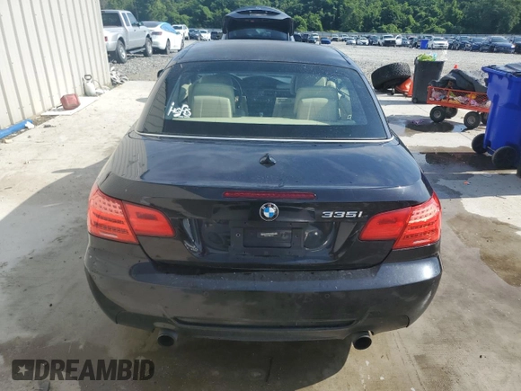 2011 BMW 3 Series 335i with VIN WBADX7C50BE743001, listed as a Copart auction lot 60416125 with 114,811 mi miles and Salvage title. Bid and sale history available at DreamBid. Image 6.