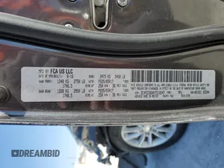 2017 Dodge Journey SXT with VIN 3C4PDCBG0HT510247, listed as a Copart auction lot 49181805 with Not Provided miles and Salvage Title. Bid and sale history available at carsss.com. Image 15.