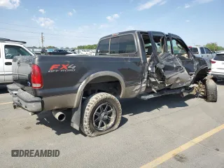 2007 Ford F-250 XL with VIN 1FTSW21P27EA22349, listed as a Copart auction lot 64703015 with 210,396 mi miles and Salvage title. Bid and sale history available at DreamBid. Image 3.