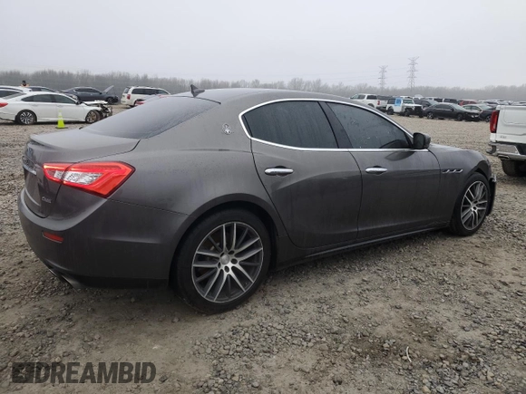 2016 Maserati Ghibli z VIN ZAM57XSA7G1168458, wystawiony jako Copart lot #43611465 z przebiegiem 98 110 mil mil oraz Szkody całkowita. Historia ofert i sprzedaży dostępna na DreamBid. Obrazek 3.