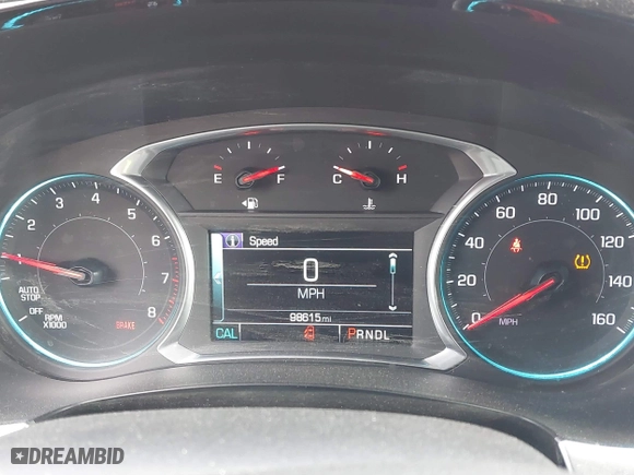 2018 Chevrolet Traverse LT Cloth with VIN 1GNEVGKW8JJ167095, listed as a IAAI auction lot 41479356 with 98,615 mi miles. Bid and sale history available at carsss.com. Image 7.