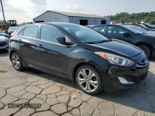 2013 Hyundai Elantra GT with VIN KMHD35LE5DU112672, listed as a Copart auction lot 69005444 with 214,370 mi miles and Salvage Title. Bid and sale history available at carsss.com. Image 4.