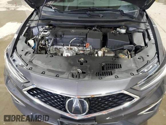 2020 Acura ILX Premium with VIN 19UDE2F7XLA003846, listed as a Copart auction lot 56463015 with 45,362 mi miles and Salvage title. Bid and sale history available at DreamBid. Image 11.