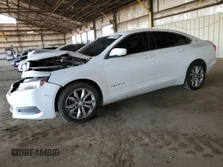2017 Chevrolet Impala LT with VIN 2G1105SA4H9123267, listed as a Copart auction lot 43610465 with 111,295 mi miles and Salvage Title. Bid and sale history available at DreamBid. Image 1.