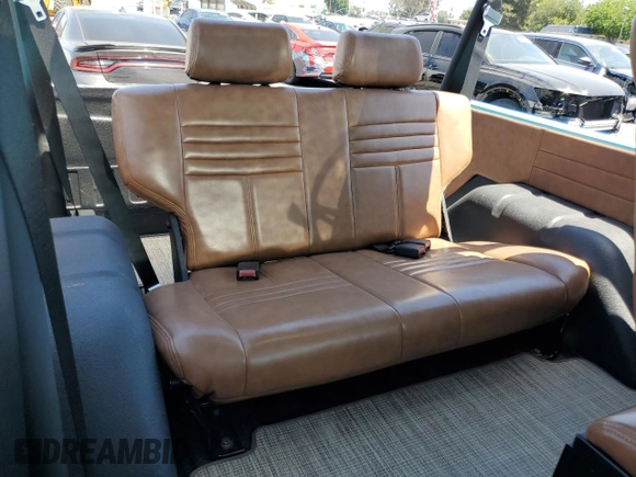 1969 Ford Bronco with VIN U15GLE92472, listed as a Copart auction lot 55164735 with 1,521 mi miles and Salvage title. Bid and sale history available at DreamBid. Image 11.