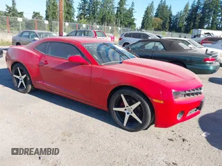 2012 Chevrolet Camaro 1LT with VIN 2G1FB1E31C9209263, listed as a IAAI auction lot 42756964 with 59,597 mi miles and . Bid and sale history available at DreamBid. Image 1.