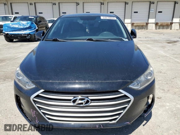 2018 Hyundai Elantra SEL with VIN 5NPD84LF8JH272186, listed as a Copart auction lot 53278855 with 106,941 mi miles and Salvage Title. Bid and sale history available at DreamBid. Image 5.