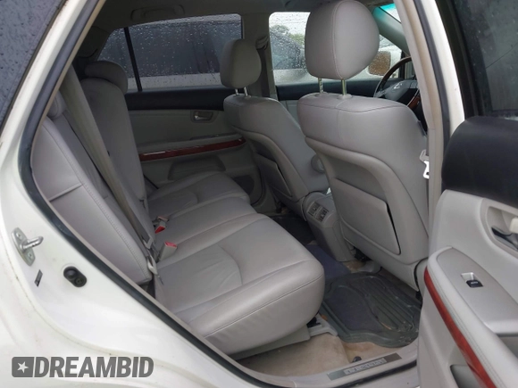 2005 Lexus RX 330 with VIN JTJGA31UX50054571, listed as a IAAI auction lot 42193763 with 215,321 mi miles. Bid and sale history available at carsss.com. Image 8.