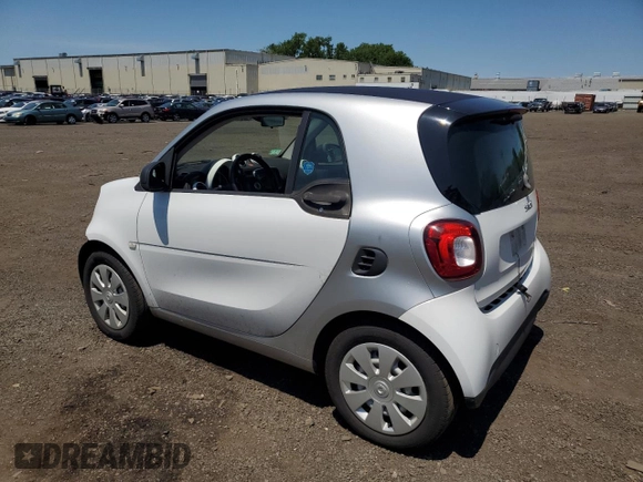 2016 Smart fortwo Passion with VIN WMEFJ5DA5GK123218, listed as a Copart auction lot 58978095 with 73,608 mi miles and Salvage title. Bid and sale history available at DreamBid. Image 2.