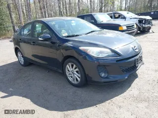 2013 Mazda Mazda3 i Grand Touring with VIN JM1BL1WP7D1812633, listed as a IAAI auction lot 42051420 with 152,631 mi miles. Bid and sale history available at carsss.com. Image 1.