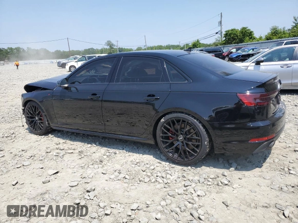 2017 Audi A4 Premium Plus with VIN WAUENAF46HN057810, listed as a Copart auction lot 59391535 with 60,136 mi miles and Salvage title. Bid and sale history available at DreamBid. Image 2.