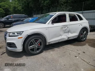 2018 Audi SQ5 Premium Plus z VIN WA1A4AFYXJ2051386, wystawiony jako Copart lot #56706155 z przebiegiem 93 947 mil mil oraz Szkody całkowita. Historia ofert i sprzedaży dostępna na DreamBid. Obrazek 1.