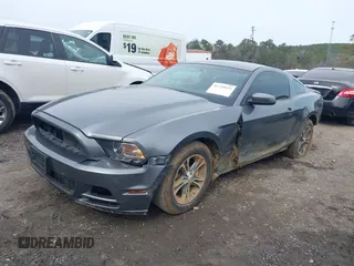 2013 Ford Mustang V6 with VIN 1ZVBP8AMXD5260397, listed as a IAAI auction lot 41729133 with 138,797 mi miles. Bid and sale history available at carsss.com. Image 17.