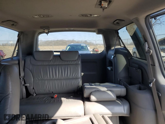 2010 Honda Odyssey EX-L with VIN 5FNRL3H69AB083889, listed as a Copart auction lot 49620105 with 0 mi miles and Salvage Title. Bid and sale history available at carsss.com. Image 10.