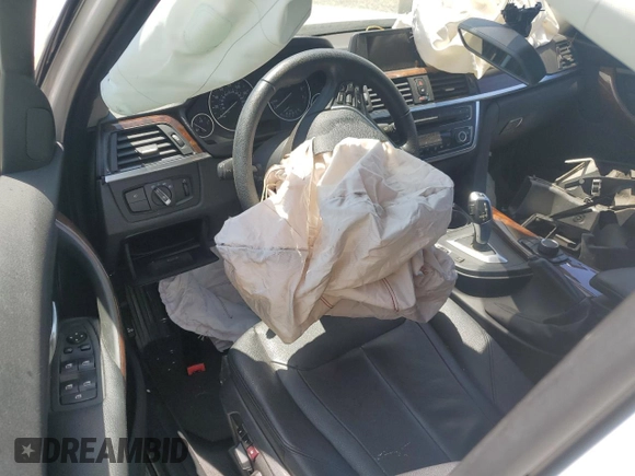 2014 BMW 3 Series 328i with VIN WBA3C1C53EK112799, listed as a Copart auction lot 61493585 with Not provided miles and Salvage title. Bid and sale history available at DreamBid. Image 8.