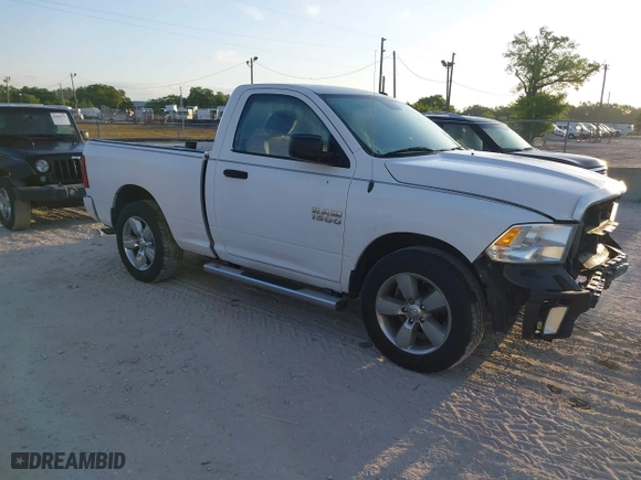 2014 Ram 1500 Tradesman with VIN 3C6JR6AG2EG324456, listed as a IAAI auction lot 41894230 with 116,666 mi miles. Bid and sale history available at carsss.com. Image 1.