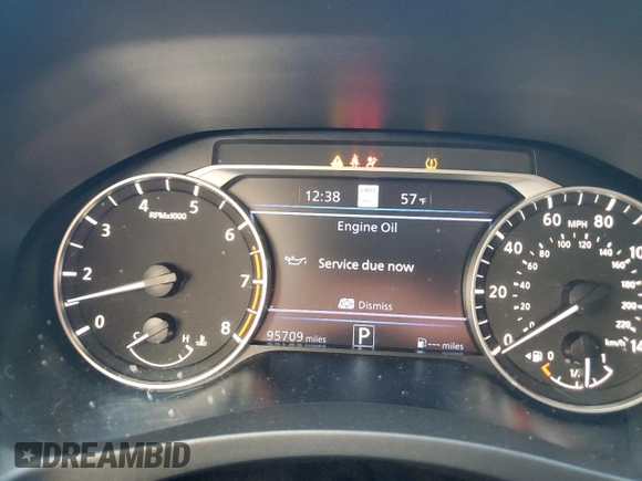 2019 Nissan Altima 2.5 SL with VIN 1N4BL4EV7KC233473, listed as a Copart auction lot 88538995 with 95,709 mi miles and Salvage Title. Bid and sale history available at carsss.com. Image 9.