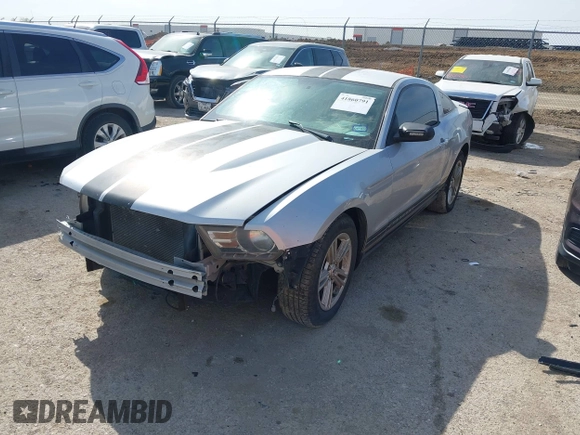 2012 Ford Mustang Premium with VIN 1ZVBP8AM5C5234532, listed as a IAAI auction lot 41860791 with 106,929 mi miles and . Bid and sale history available at DreamBid. Image 17.