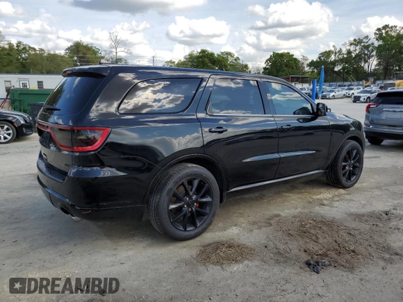 2018 Dodge Durango GT with VIN 1C4RDHDG2JC494203, listed as a Copart auction lot 50637665 with 144,777 mi miles and Salvage title. Bid and sale history available at DreamBid. Image 3.