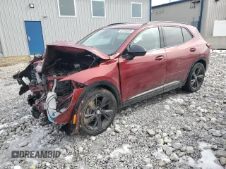 2023 Buick Envision Preferred with VIN LRBFZMR40PD019890, listed as a Copart auction lot 46106485 with Not Provided miles and Salvage Title. Bid and sale history available at carsss.com. Image 1.