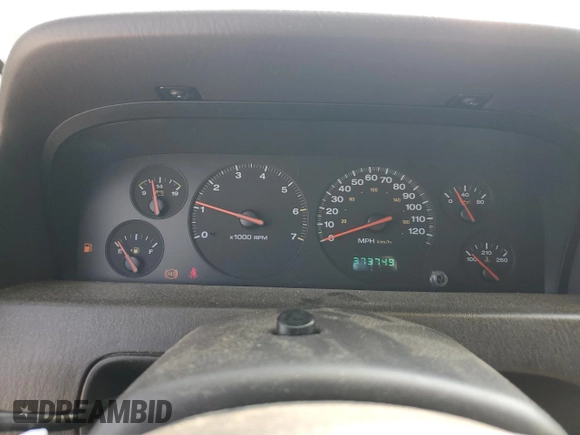 2001 Jeep Grand Cherokee Laredo with VIN 1J4GX48S11C729366, listed as a Copart auction lot 62524565 with 373,749 mi miles and Salvage title. Bid and sale history available at DreamBid. Image 9.