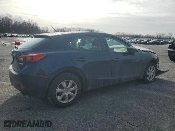2015 Mazda 3 i Sport with VIN 3MZBM1K72FM188553, listed as a Copart auction lot 43422815 with 170,649 mi miles and Salvage Title. Bid and sale history available at DreamBid. Image 3.