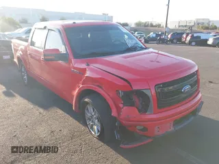 2013 Ford F-150 XL with VIN 1FTFW1CT6DFA53955, listed as a IAAI auction lot 42003914 with 202,342 mi miles and . Bid and sale history available at DreamBid. Image 1.