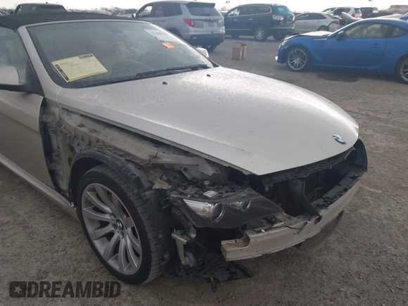 2010 BMW 6 Series 650i with VIN WBAEB5C58AC225588, listed as a IAAI auction lot 41186110 with 83,032 mi miles and . Bid and sale history available at DreamBid. Image 18.