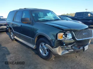 2004 Ford Expedition Eddie Bauer with VIN 1FMPU17L24LA97680, listed as a IAAI auction lot 41867080 with 296,279 mi miles. Bid and sale history available at carsss.com. Image 1.