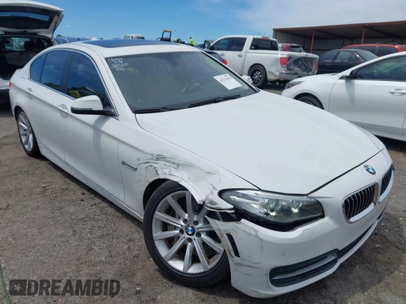 2014 BMW 5 Series 535i with VIN WBA5B1C59ED479075, listed as a IAAI auction lot 42331693 with 60,530 mi miles and . Bid and sale history available at DreamBid. Image 1.