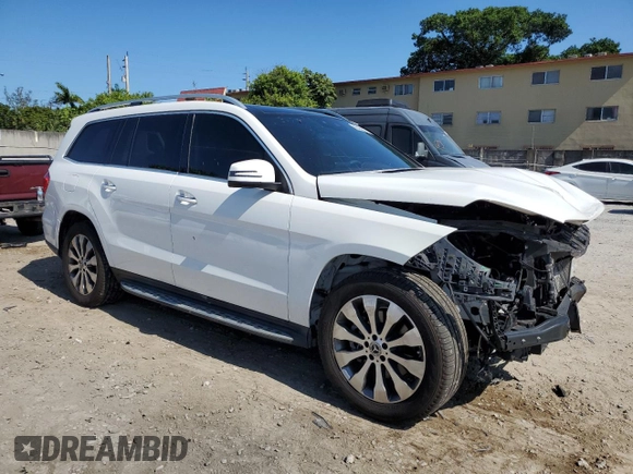 2019 Mercedes-Benz GLS 450 with VIN 4JGDF6EE8KB227057, listed as a Copart auction lot 56488054 with 57,254 mi miles and . Bid and sale history available at DreamBid. Image 4.