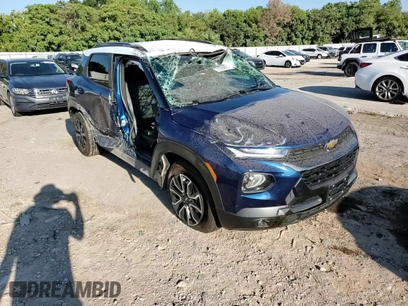 2022 Chevrolet TrailBlazer ACTIV with VIN KL79MVSL6NB034033, listed as a Copart auction lot 71394084 with 49,700 mi miles and Salvage Title. Bid and sale history available at DreamBid. Image 12.