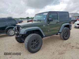 2016 Jeep Wrangler Sport z VIN 1C4AJWAG2GL134369, wystawiony jako Copart lot #59601125 z przebiegiem 92 328 mil mil oraz Szkoda całkowita • Salvage title. Historia ofert i sprzedaży dostępna na DreamBid. Obrazek 1.