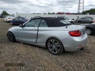 2016 BMW 2 Series 228i xDrive with VIN WBA1L9C58GV325254, listed as a Copart auction lot 74321854 with 69,174 mi miles and Salvage Title. Bid and sale history available at carsss.com. Image 2.