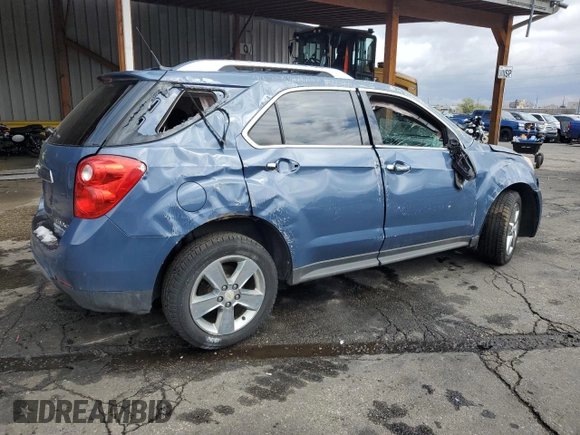 2012 Chevrolet Equinox LTZ with VIN 2GNFLGEK7C6132423, listed as a Copart auction lot 52082815 with 157,398 mi miles and Salvage Title. Bid and sale history available at carsss.com. Image 3.