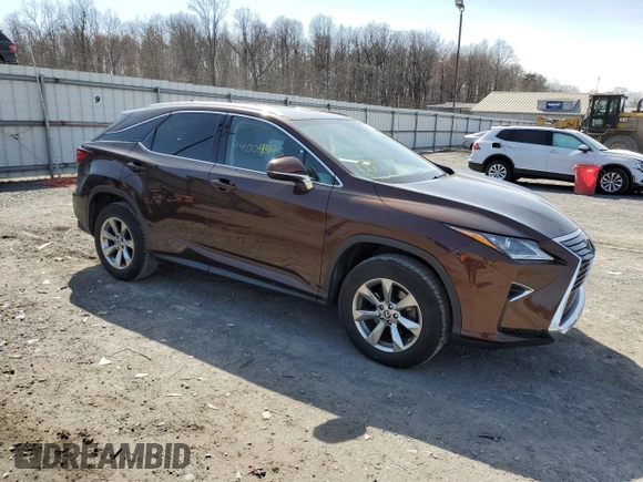2018 Lexus RX with VIN JTJBZMCA0J2036042, listed as a Copart auction lot 44004593 with 33,066 mi miles. Bid and sale history available at carsss.com. Image 4.