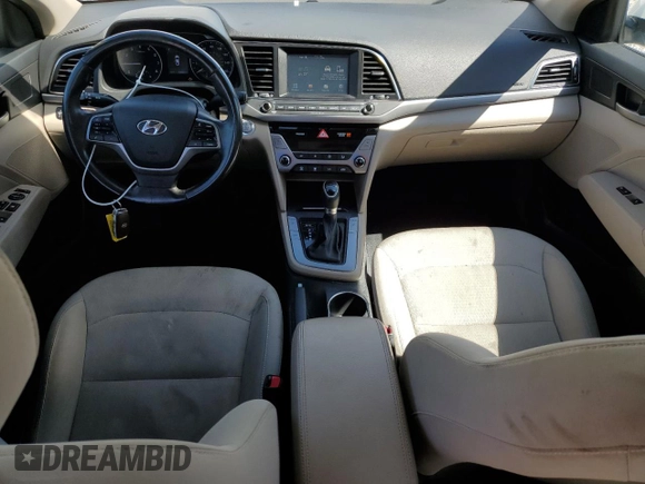 2017 Hyundai Elantra SE with VIN 5NPD84LF6HH017966, listed as a Copart auction lot 55131735 with 128,865 mi miles and Salvage Title. Bid and sale history available at DreamBid. Image 8.