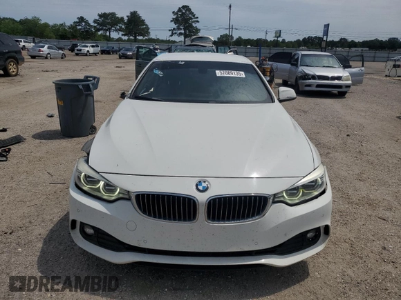 2014 BMW 4 Series 435i with VIN WBA3T3C55EP736862, listed as a Copart auction lot 57089135 with 113,801 mi miles and Salvage title. Bid and sale history available at DreamBid. Image 5.
