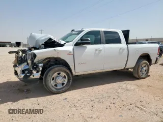 2022 Ram 2500 Big Horn with VIN 3C6UR5DL9NG441175, listed as a Copart auction lot 57488395 with 37,610 mi miles and Salvage title. Bid and sale history available at DreamBid. Image 1.